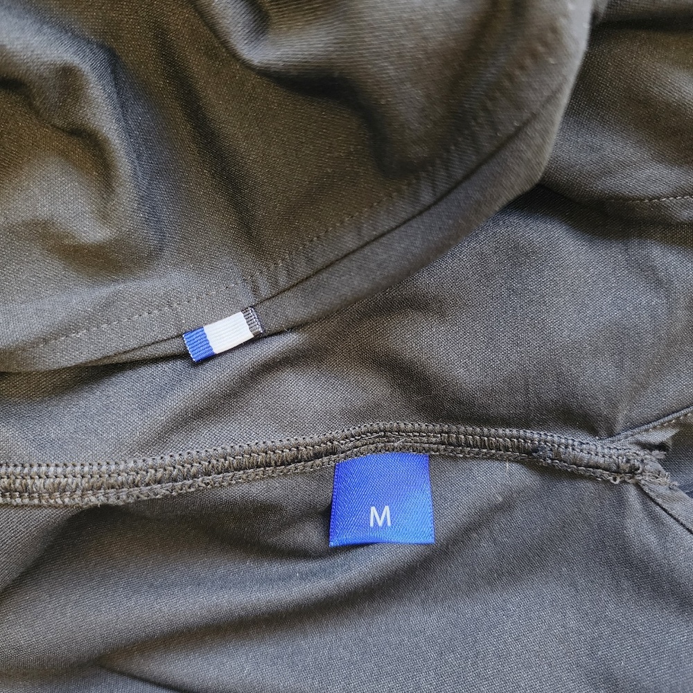 Kit And Ace Black Tech Button-Down Shirtdress Wit… - image 5